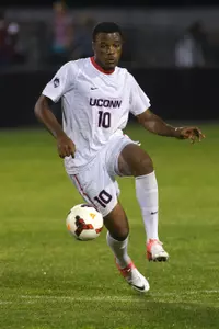 Cyle Larin has scored seven goals in UConn's last seven games, dating back to last season.