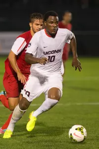 Cyle Larin is one of three Huskies expected to be picked in this month's MLS SuperDraft.