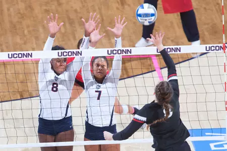 Immanuella Anagu now ranks fourth among UConn's all-time blocks leader with 383 career blocks.