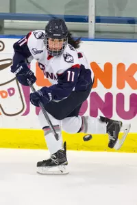 Senior Brittany Berisoff currently leads the team with 2 goals, averaging one goal per game.