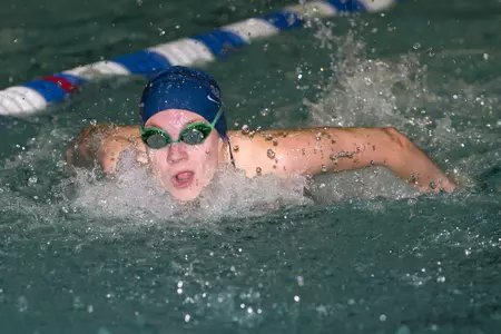 Sophie Nothnagle took first-place in the 200-yard butterfly (2:02.19).