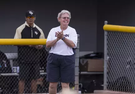 Former softball head coach Karen Mullins will be honored before Saturday's game.
