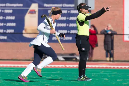 Casey Umstead scored on a penalty stroke for UConn.