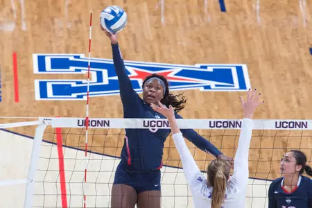 Immanuella Anagu had seven kills on the afternoon.
