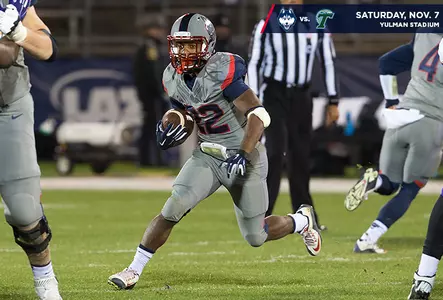 UConn running back Arkeel Newsome