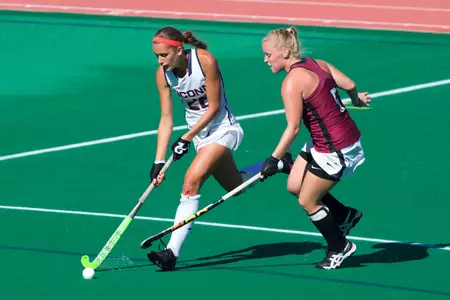 Charlotte Veitner had two goals in UConn's win over ODU.