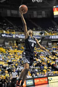 Moriah Jefferson didn't miss a shot on her way to 15 points against Chattanooga on Monday.