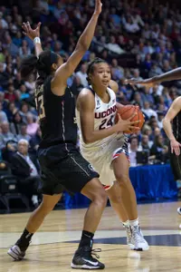 Napheesa Collier has been selected as the American Athletic Conference Freshman of the Week.