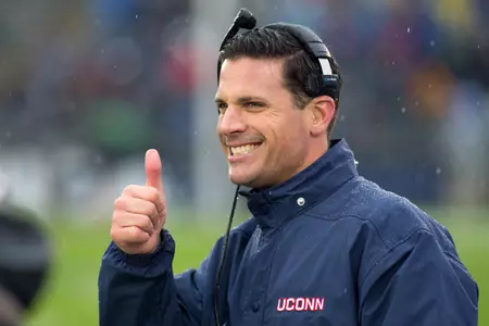 Head coach Bob Diaco and the Huskies are bowling.