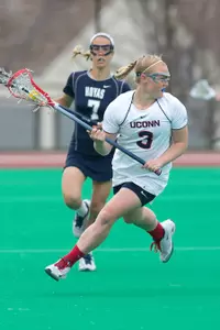 Jacqueline Jordan scored her first goal of the season in Wednesday's loss to UMass.