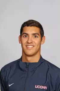 Felix Samuels finished second (20.32) in the 50-yard freestyle on day two of the conference meet.