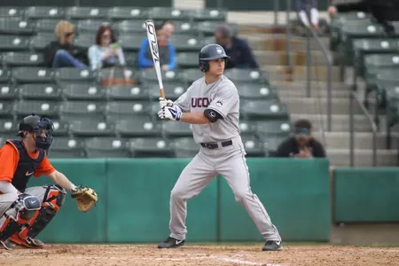 Eric Yavarone notched three hits and an RBI vs. Sacred Heart last season