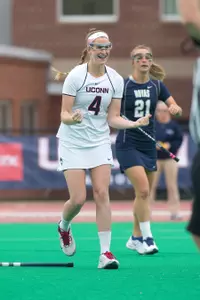 Katherine Finkelston led the Huskies with a game-high three goals on Wednesday.