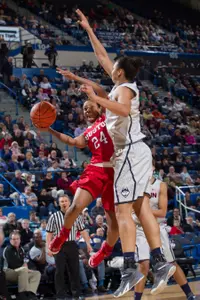 Kiah Stokes was named as one of six finalists for the 2015 WBCA Defensive Player of the Year award.