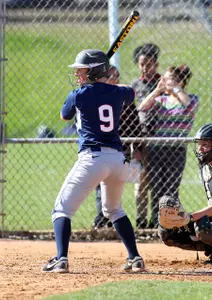 Jacklyn Dubois cracked her first homerun of the season in the Huskies' 2-1 setback to Houston on Saturday in game one.