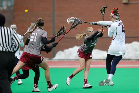 Katherine Finkelston leads the Huskies in goals (31) and points (45) this season.