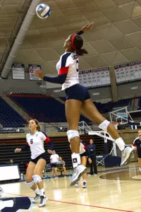 Jade Strawberry posted a career-high 17 kills against Dartmouth.
