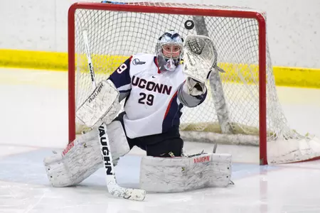 Senior goaltender, Elaine Chuli will return to the squad for the 2015-16 season.