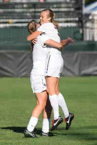 Senior Samantha McGuire and junior Rachel Hill stole the show in the 3-2 comeback win against UCF, together registering seven of UConn's ten points.