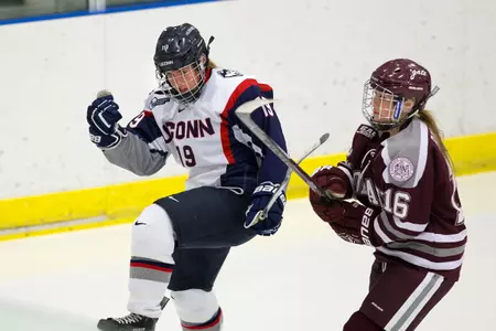 Senior Margaret Zimmer scored her fourth goal, first game-winner, of the season in 2-1 win over Vermont.