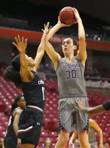 Breanna Stewart and the Huskies are back in action on Wednesday.