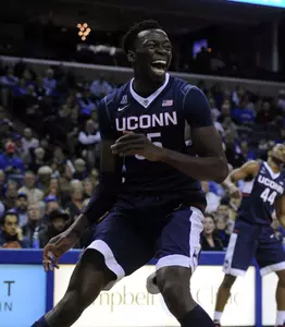 Amida Brimah led the team with 16 points in win over the Mustangs.