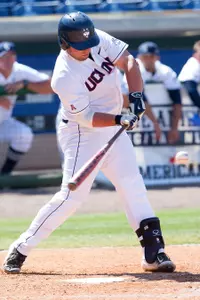Joe DeRoche-Duffin hit a solo homer in the top of the second inning on Friday