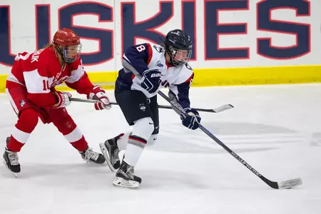 Freshman Rebecca Lindblad scored her first career goal in the 3-1 victory against Providence.