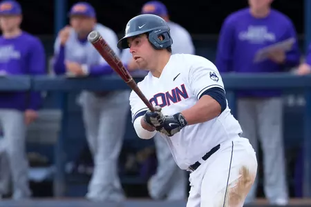Joe DeRoche-Duffin led all Husky players with a .541 slugging percentage