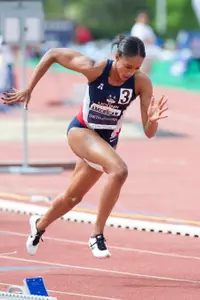 Deysha Smith-Jenkins won the 400m dash last season at the Raleigh Relays