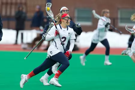 Senior captain Ali Crofts tallied a season-high four goals in UConn's last contest against Marquette.