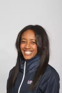 Deysha Smth-Jenkins was part of three first-place finishes on Saturday in Storrs