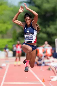 Sarah Bowens took ninth in the long jump invitational on Friday in Gainesville, Fla.