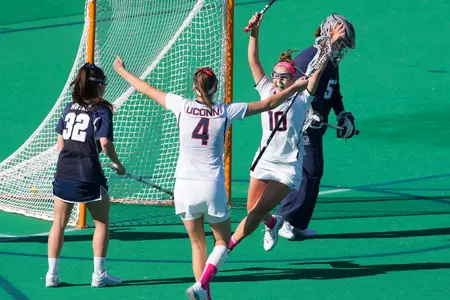 Sophomore Grace Nolan scored the game-winner for UConn with 17 seconds left in the game.