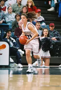 Jennifer Rizzotti was inducted into the CoSIDA Academic All-America Hall of Fame on Thursday.