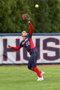 Senior Alyssa Gardea has started every game this season for UConn.