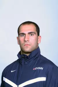 Chris Ackell won the conference championship hammer throw for the second-straight season