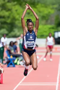 Odrine Belot took 21st in the triple jump on Saturday in Jacksonville