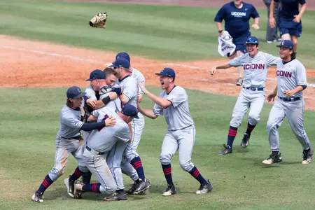 UConn claimed its first-ever American Athletic Conference crown on Sunday in Clearwater