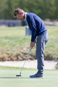 Junior Eric Dietrich finished 12th in the league championships,