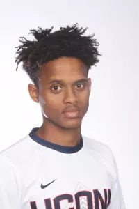 Munir Saleh tallied a goal at the 61:06 mark on Saturday in Storrs