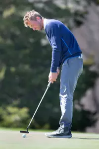 Eric Dietrich had UConn's second-best score.