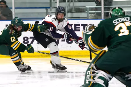 Colangelo leads the team with four goals this season (PC: Steve Slade).