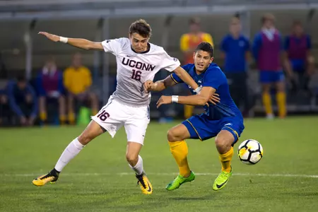 Austin DaSilva scored his second goal of the season at Boston College (PC: Steve Slade).