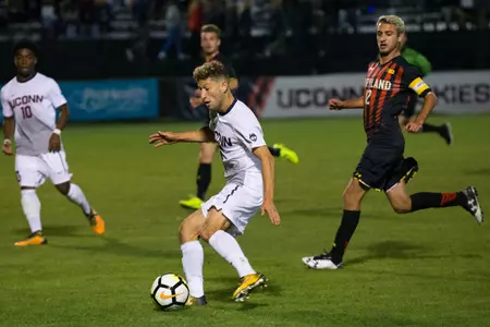 Dyland Greenberg scored his first goal of the season vs. UCF.