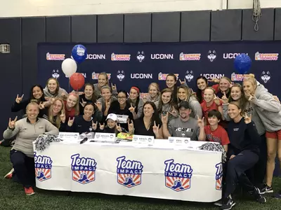 Softball welcomes Abbie Brouker on Wednesday.