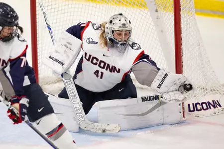 Belanger with second 40-plus save outing of the season.