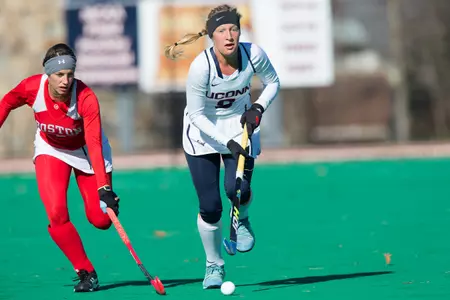 Amelia  Iacobucci (9) UCONN vs Boston Universtity NCAA 1st Round (photo by Stephen Slade