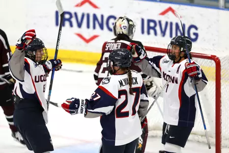Huskies host the Engineers this weekend at the Freitas Ice Forum. (PC: Steve Slade)