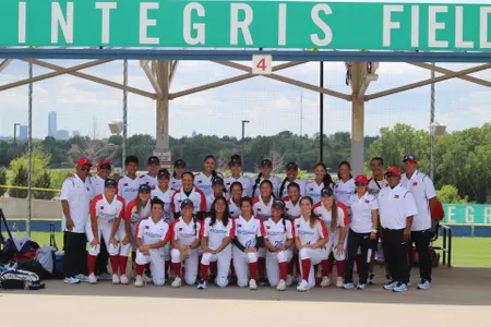 Team photo from World Cup of Softball in Oklahoma City.